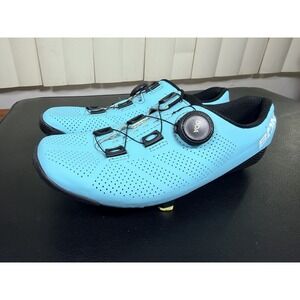 Bont Riot Road Cycling Shoes EU 39 US 6 BOA Carbon Sole Blue Clipless